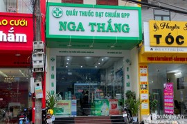 Hiệu thuốc ở Nghệ An bị phạt trên 30 triệu đồng vì tăng giá khẩu trang