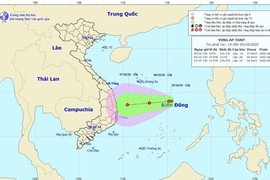 Vùng áp thấp có khả năng mạnh lên thành áp thấp nhiệt đới