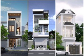 10 mẫu thiết kế nhà ống 40m2 thông minh, đẹp mê ly