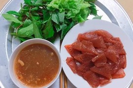 Đặc sản quê ví như sashimi phiên bản Việt... dân buôn bán chạy hàng