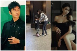 Angelababy đưa quý tử đi chơi giữa lúc Huỳnh Hiểu Minh hẹn hò hot girl