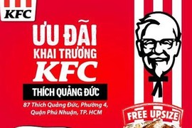 KFC có động thái mới sau việc đặt tên chi nhánh “KFC Thích Quảng Đức”