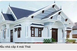 Mê mẩn 10 mẫu nhà cấp 4 mái thái phổ biến nhất hiện nay 