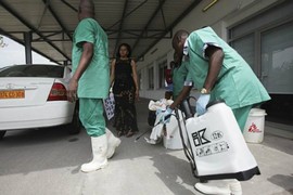 Dịch Ebola đã bị đẩy khỏi Congo