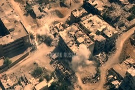 Xe tăng và pháo binh Syria nghiền nát sào huyệt IS