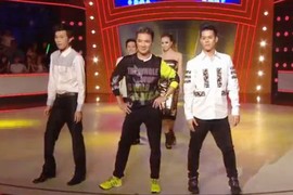 Hoài Linh, Đàm Vĩnh Hưng khoe dáng chuẩn trên sàn catwalk