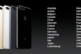 Các nước được mua iPhone 7 và iPhone 7 Plus sớm nhất