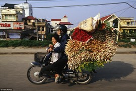 Xe máy thồ Việt Nam qua ống kính nhiếp ảnh gia ngoại