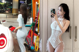 Hình ảnh hiện tại của “hot girl đổ xăng” từng gây “bão” mạng