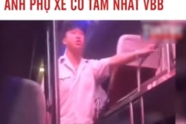 Video: Đã tìm được anh phụ xe có tâm nhất Vịnh Bắc Bộ