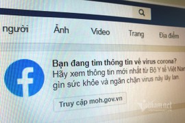 Tìm virus Corona trên Facebook, người dùng Việt được chỉ tới website Bộ Y tế