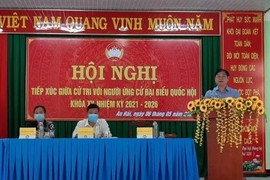 Ngày 3 TXCT huyện Ninh Phước của ĐV bầu cử số 2: 4 ứng viên ĐBQH và TSKH Phan Xuân Dũng thuyết trình gì?