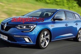 Renault “ém hàng” Megane Sport Tourer trước Geneva 2016