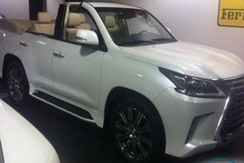 “Sốc” với SUV Lexus LX570 mui trần giá 7,7 tỷ đồng