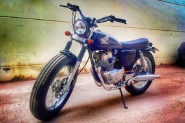 Thợ Sài Gòn “xuống đời” Honda LA250 thành tracker hoài cổ