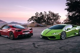 Lamborghini Huracan “so mâm khủng” cùng Ferrari 488 GTB