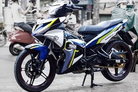 Yamaha Exciter 150 tem đấu, chế mủ “cực độc” tại Sài Gòn