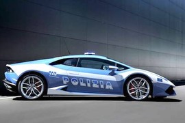 “Soi” siêu xe Lamborghini Huracan phiên bản Polizia