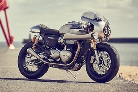 Triumph Thruxton R 2016 "siêu độc" với bản độ cafe racer 