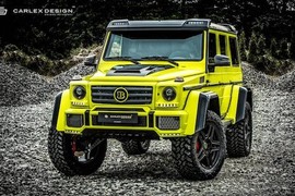 “Phượt thủ” Mercedes G500 4x4² độ siêu mạnh, siêu sang 