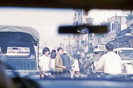 Bức tranh muôn màu về giao thông Sài Gòn năm 1969