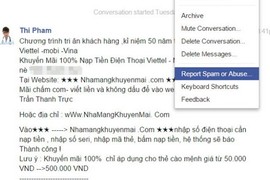 Hướng dẫn cách trị tận gốc tin nhắn rác trên Facebook