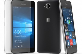 Cận cảnh điện thoại Microsoft Lumia 650 khung nhôm giá 200 USD