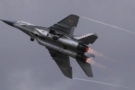 Máy bay quân sự MiG-29 của Ba Lan rơi ngay sau khi cất cánh