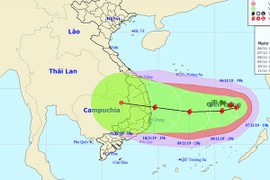 Dự báo thời tiết 7/11: Bão số 6 liên tục mạnh thêm, có lúc giật cấp 14