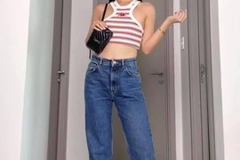 “Cô em trendy” Khánh Linh bật mí cách diện quần jeans sành điệu nhất