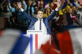 Ông Macron tái đắc cử tổng thống Pháp