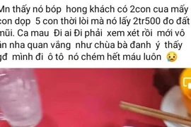 Vụ dùng bữa hết 1,2 triệu, đăng lên MXH với giá gấp đôi