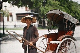 Loạt ảnh chân dung màu hiếm độc chụp ở Hà Nội năm 1915