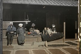 Ảnh màu đẹp như tranh vẽ về ngôi làng gần Kyoto năm 1926