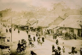 Loạt ảnh đặc biệt hiếm về Hà Nội năm 1900