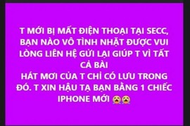 Trang Pháp mất điện thoại, phải treo giải thưởng cao vì điều này