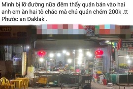 Thực hư vụ "chặt chém" 2 tô cháo hàu giá 200.000 đồng