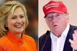 Bầu cử Tổng thống Mỹ: Donald Trump gặp Hillary Clinton?