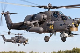 “Xe tăng bay” Mi-28NE của Nga ở Syria khiến IS thất kinh