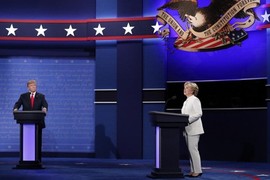 Tranh luận Clinton-Trump: Ông Donald thua cả ba keo