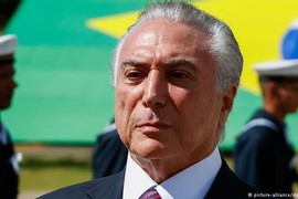 Tổng thống Brazil Michel Temer bị cáo buộc tham nhũng