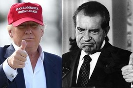 Sự tương đồng kinh ngạc giữa ông Trump và Tổng thống Nixon