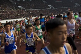 Hé mở Triều Tiên bí ẩn qua cuộc thi chạy marathon