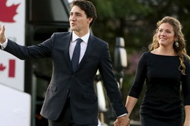 Canada: Ngắm vợ xinh của Thủ tướng đắc cử Trudeau