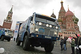 Ấn tượng dàn “ngựa sắt” Kamaz-Nga trên mọi địa hình