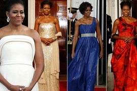 Ngắm nhan sắc Đệ nhất phu nhân Michelle Obama qua năm tháng