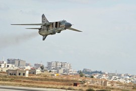 Phiến quân IS bắn hạ MiG-23 Syria gần Palmyra