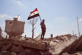 Chiến sự không hồi kết ở Syria qua ảnh Sputnik