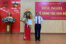 Bà Bùi Thị Quỳnh Vân được chuẩn y Bí thư Tỉnh ủy Quảng Ngãi