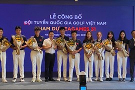 Video: Lộ diện đội hình của Tuyển golf Việt Nam dự SEA Games